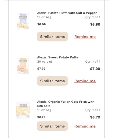 Prices