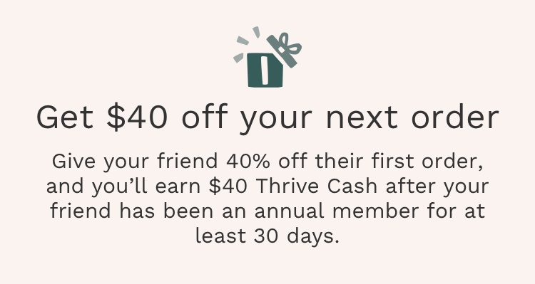 Thrive Market Referral 40% off